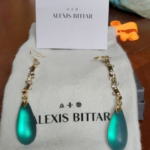 Alexis Bittar drop earrings